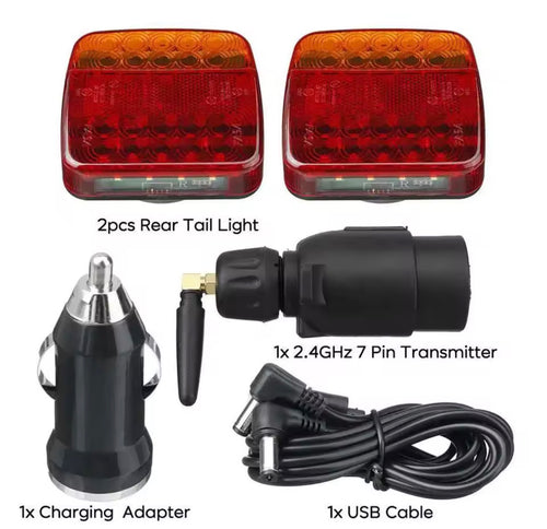 Feu de secours en led sans fil magnétique